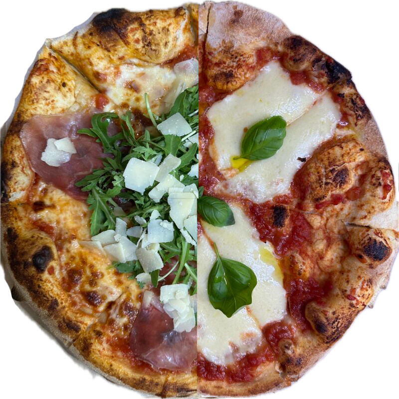 Pizza na polovicu