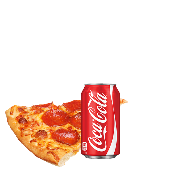Pizza + Coca Cola (330ml)